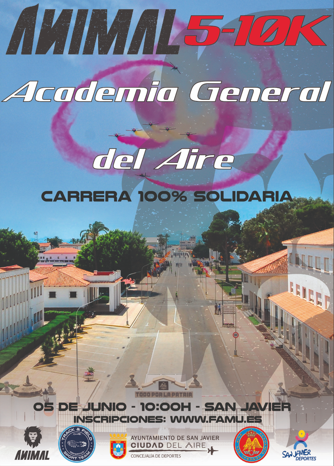 Cartel carrera academia del aire Cartel carrera academia del aire
